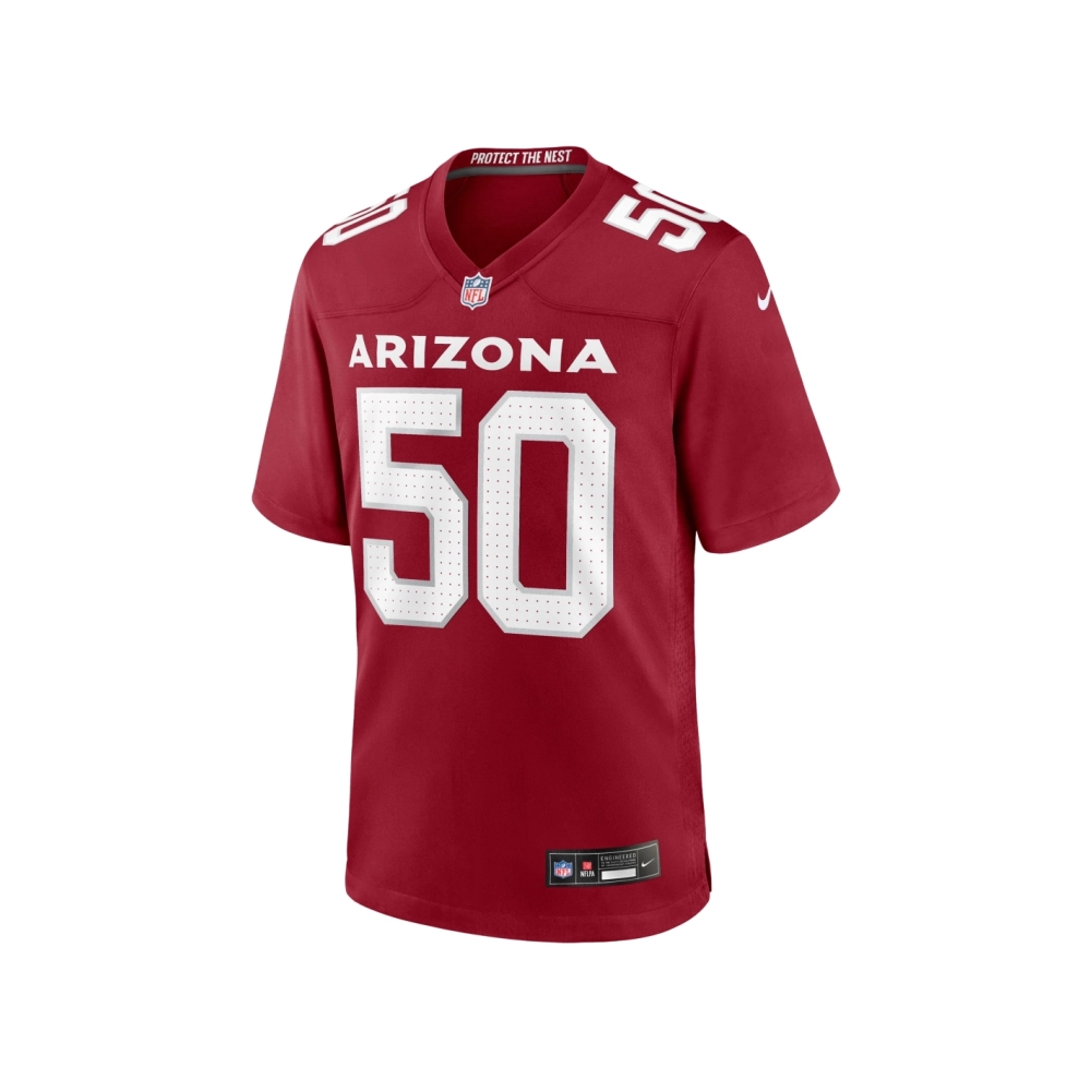 Mens Arizona Cardinals Pat Elflein Cardinal Team Game Jersey