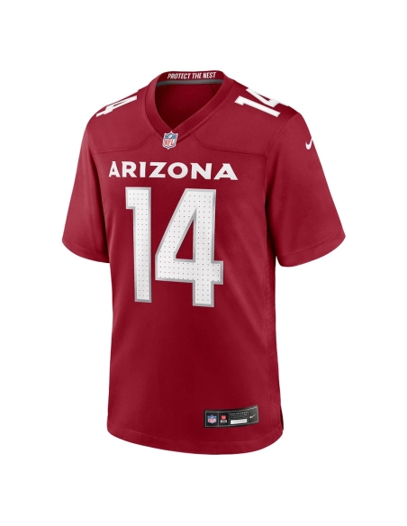 Mens Arizona Cardinals Michael Wilson Cardinal Team Game Jersey