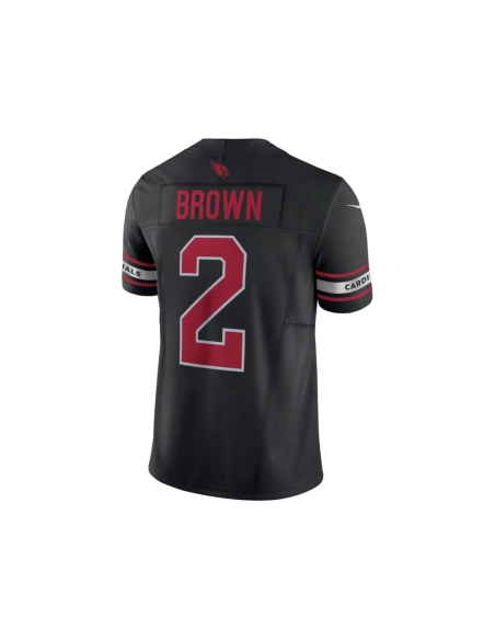 Mens Arizona Cardinals Marquise Brown Black Vapor F.U.S.E. Limited Jersey