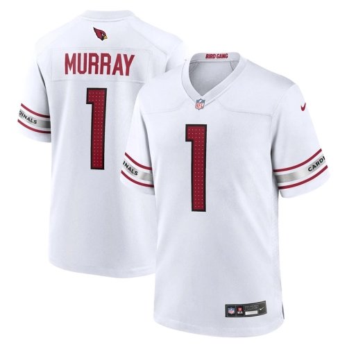 Mens Arizona Cardinals Kyler Murray White Game Player Jersey