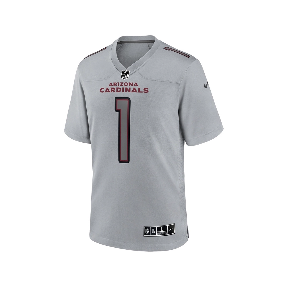 Mens Arizona Cardinals Kyler Murray Gray Atmosphere Fashion Game Jersey