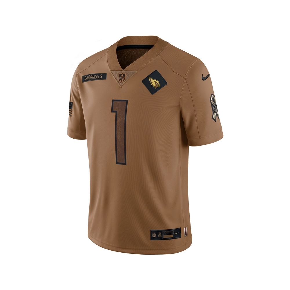 Mens Arizona Cardinals Kyler Murray Brown 2023 Salute To Service Limited Jersey