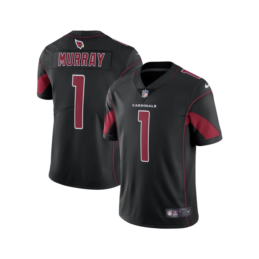 Mens Arizona Cardinals Kyler Murray Black Color Rush Vapor Limited Jersey