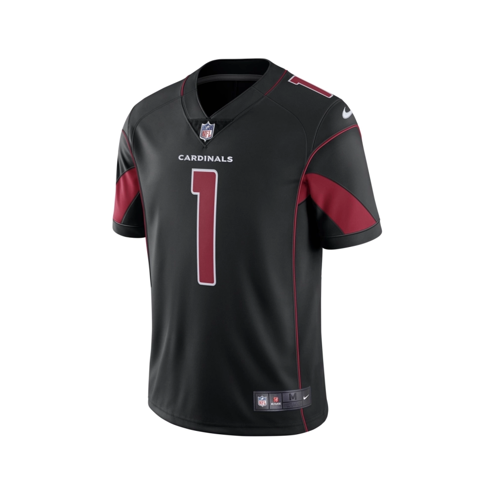 Mens Arizona Cardinals Kyler Murray Black Color Rush Vapor Limited Jersey