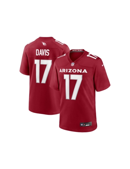 Mens Arizona Cardinals Kaden Davis Cardinal Team Game Jersey