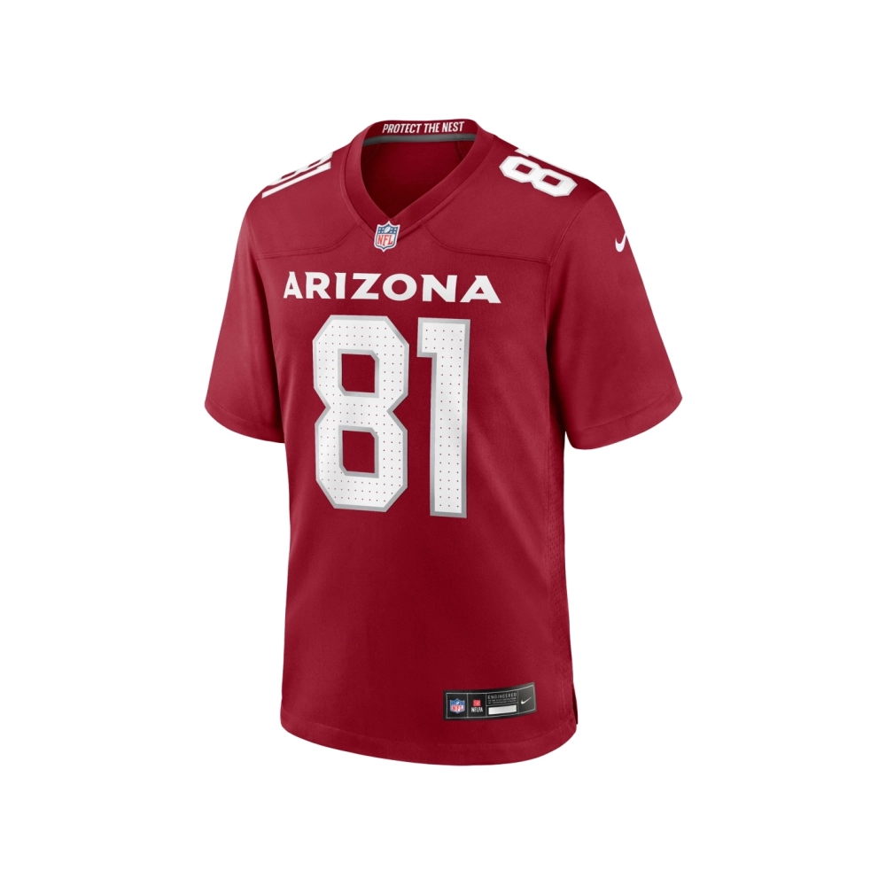 Mens Arizona Cardinals Jeff Smith II Cardinal Game Jersey