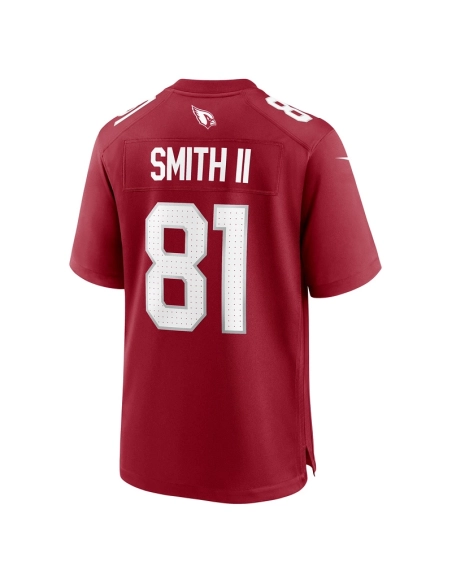 Mens Arizona Cardinals Jeff Smith II Cardinal Game Jersey