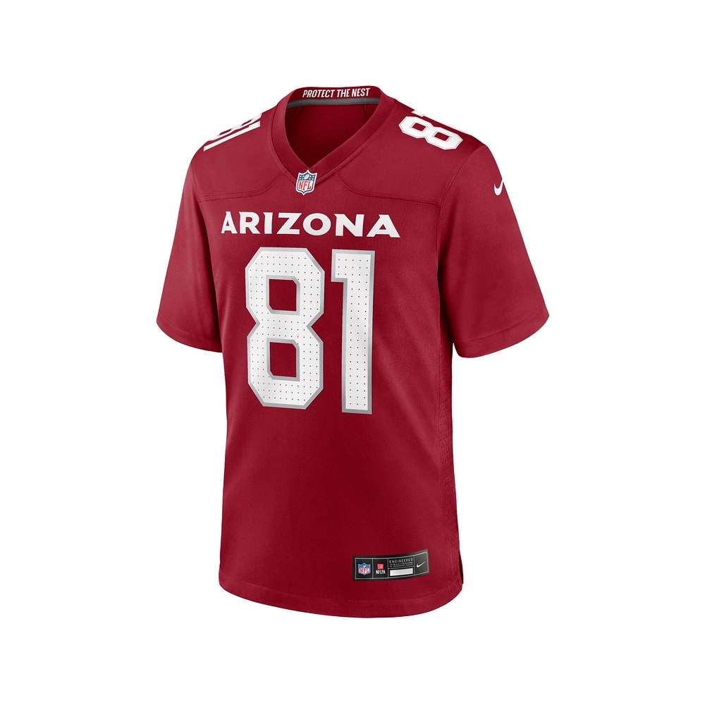 Mens Arizona Cardinals Jeff Smith II Cardinal Game Jersey