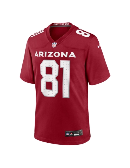 Mens Arizona Cardinals Jeff Smith II Cardinal Game Jersey