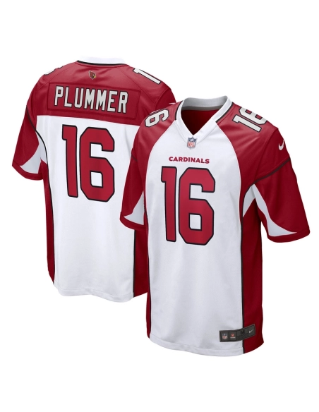 Mens Arizona Cardinals Jake Plummer White Retired Player Game Jersey