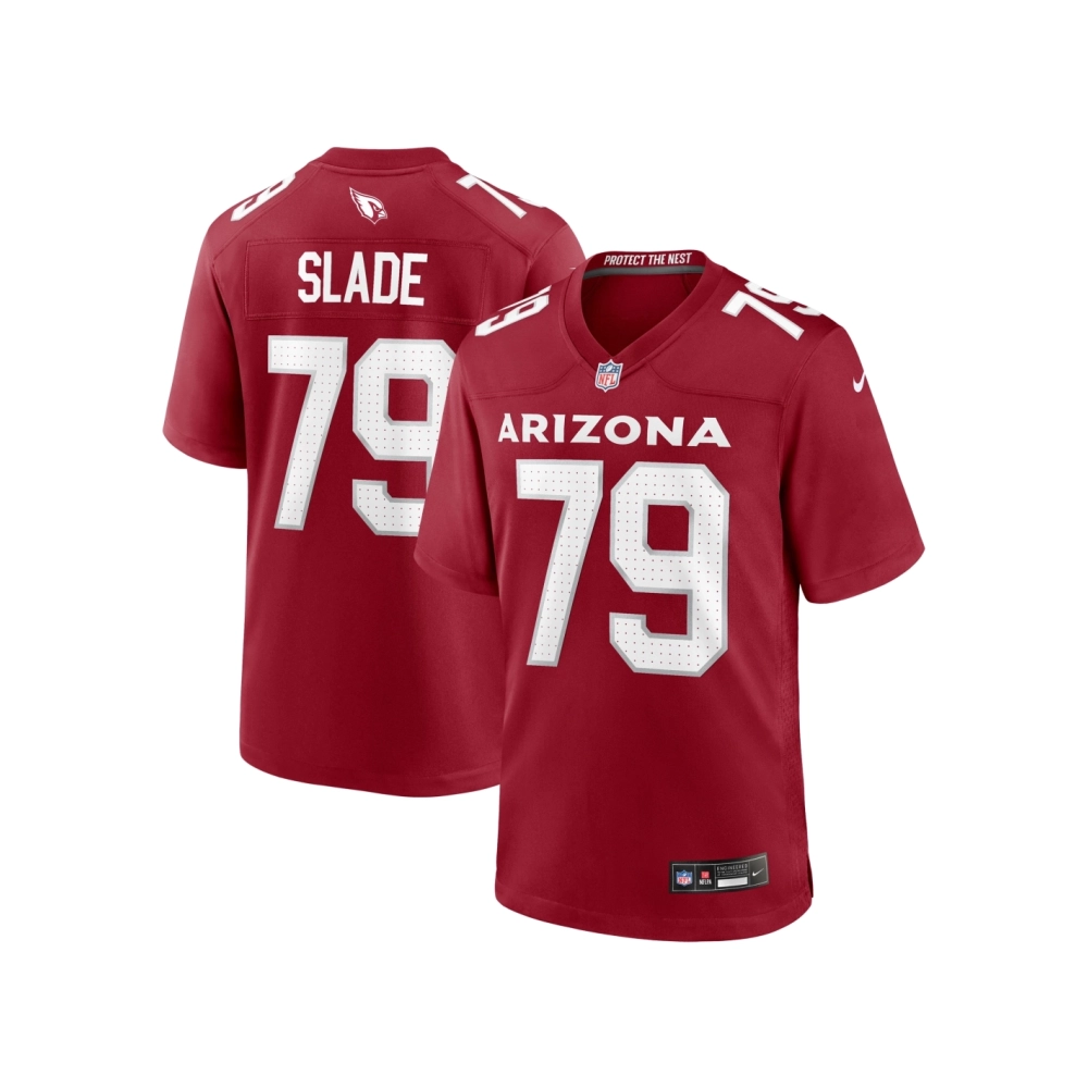 Mens Arizona Cardinals Jacob Slade Cardinal Game Jersey