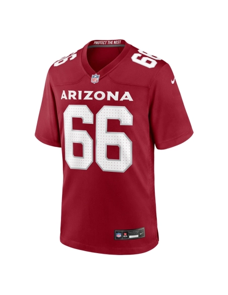 Mens Arizona Cardinals Jackson Barton Cardinal Team Game Jersey