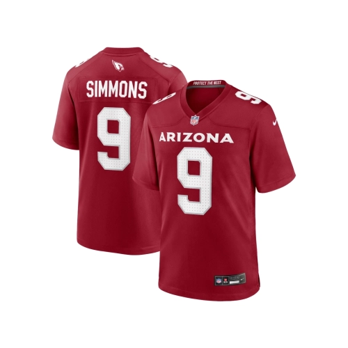 Mens Arizona Cardinals Isaiah Simmons Cardinal Game Player Jersey