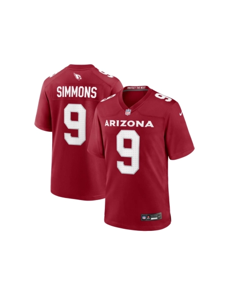 Mens Arizona Cardinals Isaiah Simmons Cardinal Game Player Jersey