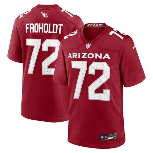 Mens Arizona Cardinals Hjalte Froholdt Cardinal Game Player Jersey