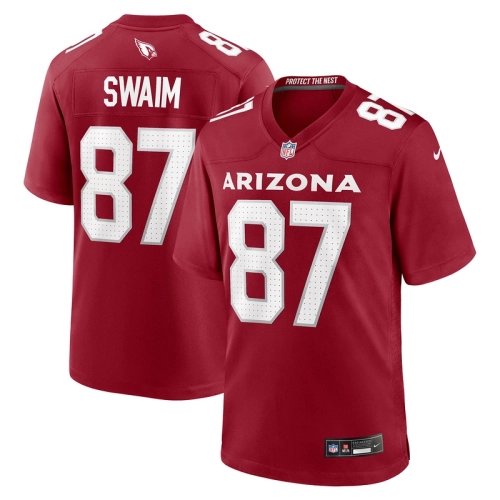 Mens Arizona Cardinals Geoff Swaim Cardinal Team Game Jersey