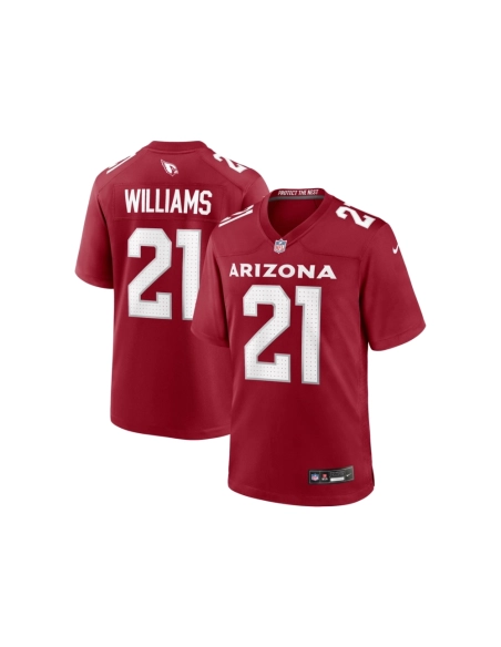 Mens Arizona Cardinals Garrett Williams Cardinal Game Jersey