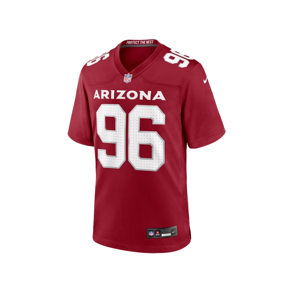 Mens Arizona Cardinals Eric Banks Cardinal Game Jersey