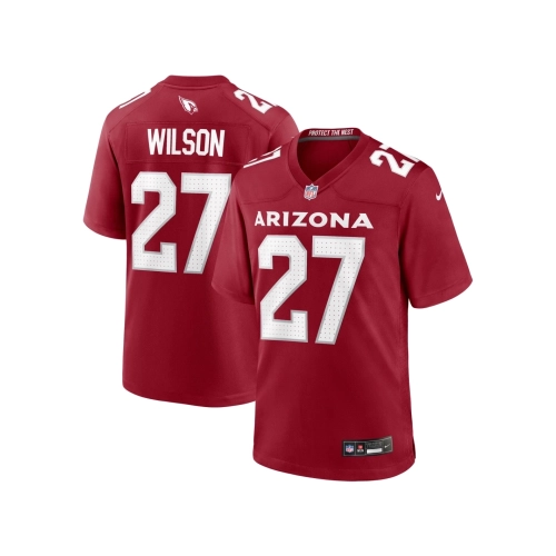 Mens Arizona Cardinals Divaad Wilson Cardinal Team Game Jersey