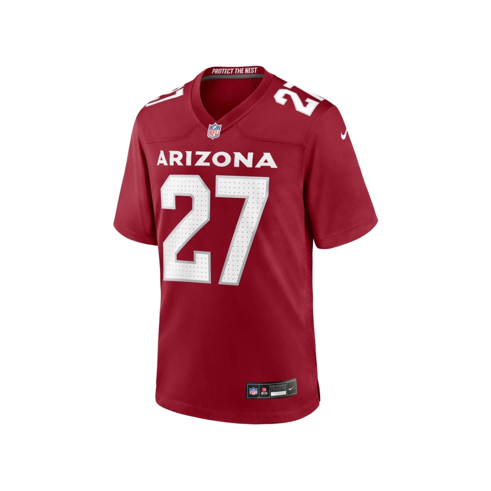 Mens Arizona Cardinals Divaad Wilson Cardinal Team Game Jersey