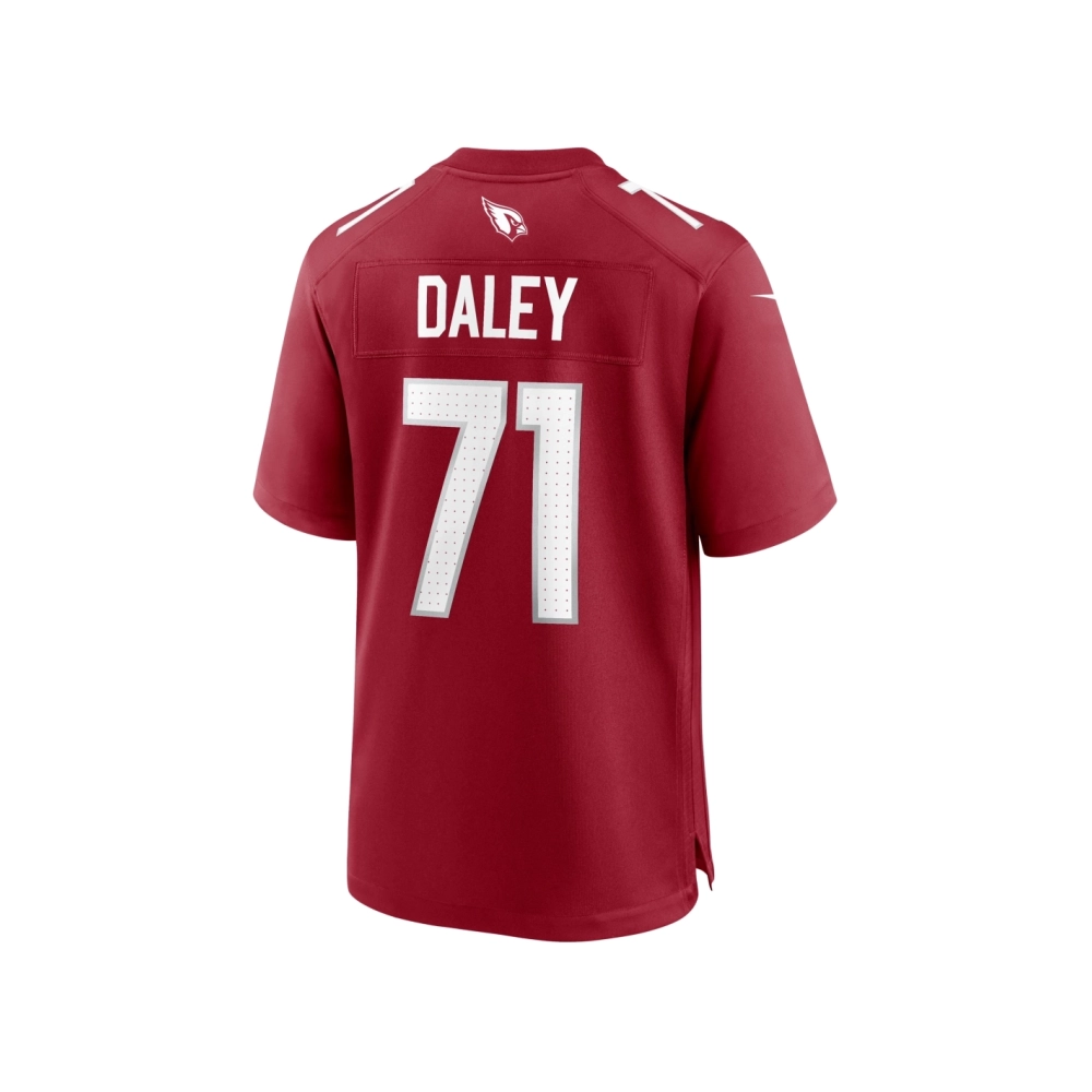 Mens Arizona Cardinals Dennis Daley Cardinal Game Player Jersey