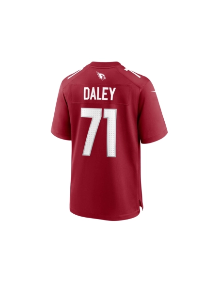 Mens Arizona Cardinals Dennis Daley Cardinal Game Player Jersey