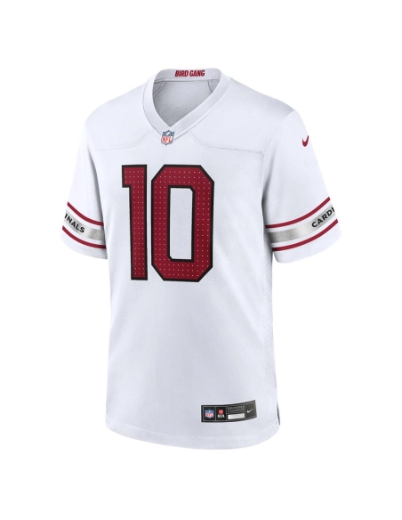 Mens Arizona Cardinals DeAndre Hopkins White Game Player Jersey