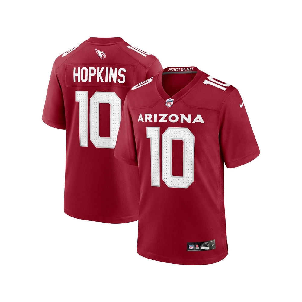 Mens Arizona Cardinals DeAndre Hopkins Cardinal Game Player Jersey
