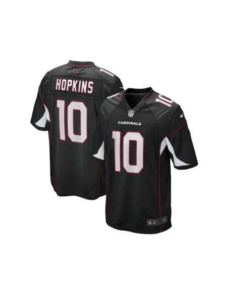 Mens Arizona Cardinals DeAndre Hopkins Black Game Jersey