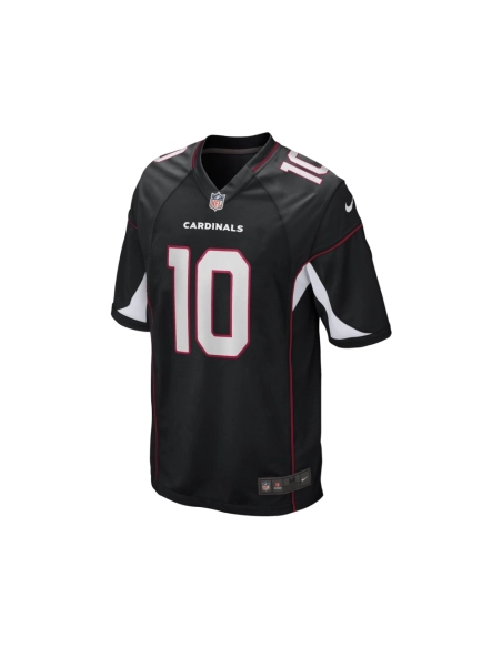 Mens Arizona Cardinals DeAndre Hopkins Black Game Jersey