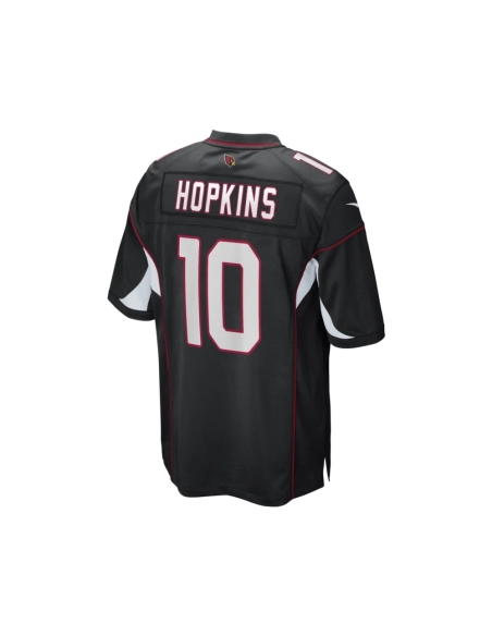 Mens Arizona Cardinals DeAndre Hopkins Black Game Jersey