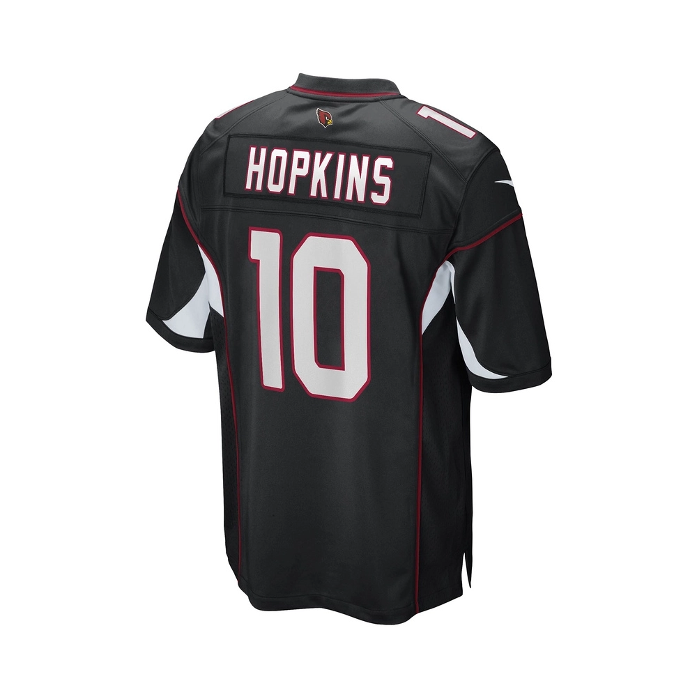 Mens Arizona Cardinals DeAndre Hopkins Black Game Jersey
