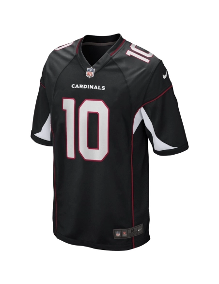 Mens Arizona Cardinals DeAndre Hopkins Black Game Jersey