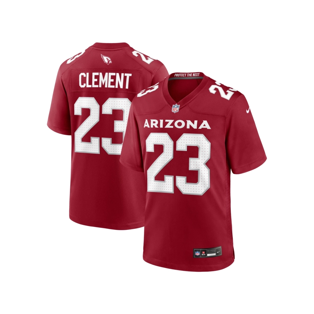 Mens Arizona Cardinals Corey Clement Cardinal Team Game Jersey