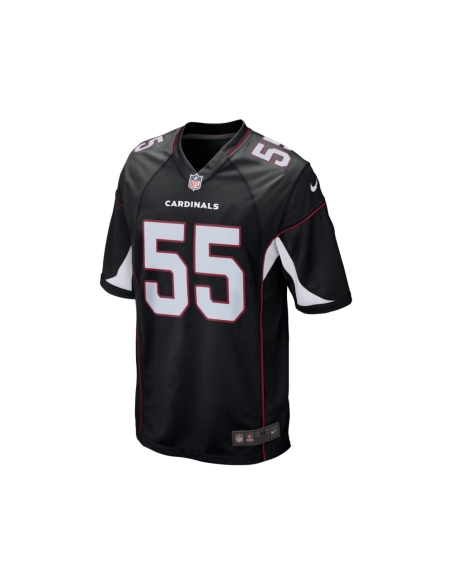 Mens Arizona Cardinals Chandler Jones Black Game Jersey