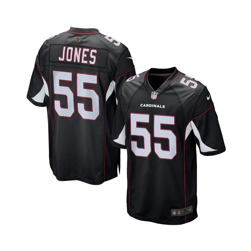 Mens Arizona Cardinals Chandler Jones Black Game Jersey