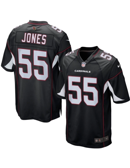 Mens Arizona Cardinals Chandler Jones Black Game Jersey