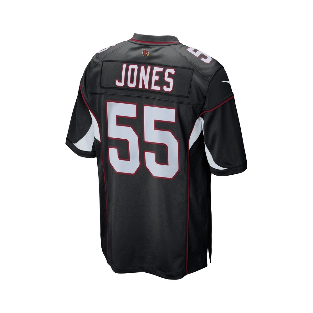 Mens Arizona Cardinals Chandler Jones Black Game Jersey