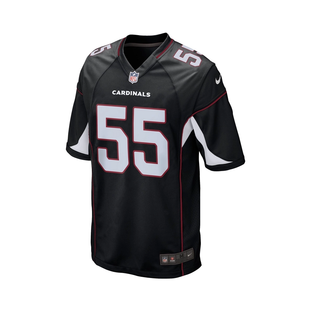 Mens Arizona Cardinals Chandler Jones Black Game Jersey