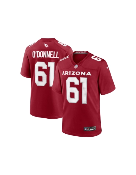 Mens Arizona Cardinals Carter ODonnell Cardinal Team Game Jersey