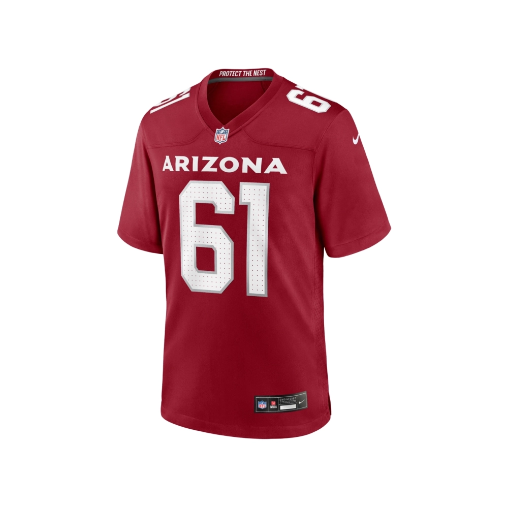 Mens Arizona Cardinals Carter ODonnell Cardinal Team Game Jersey