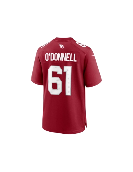 Mens Arizona Cardinals Carter ODonnell Cardinal Team Game Jersey