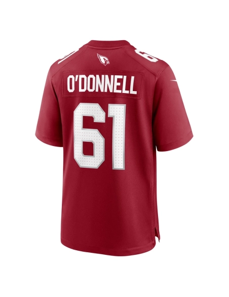 Mens Arizona Cardinals Carter ODonnell Cardinal Team Game Jersey