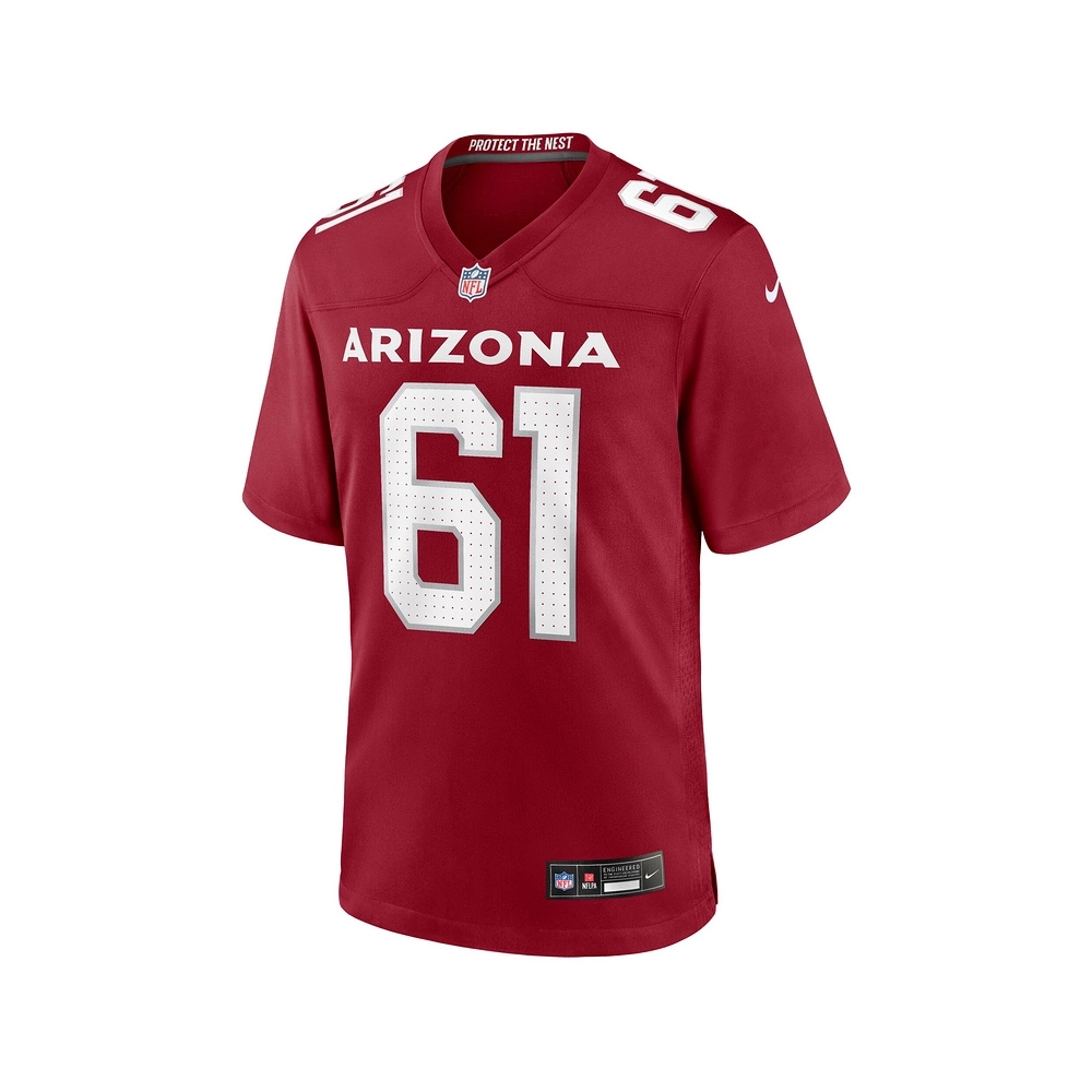 Mens Arizona Cardinals Carter ODonnell Cardinal Team Game Jersey