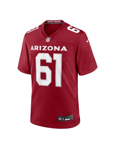 Mens Arizona Cardinals Carter ODonnell Cardinal Team Game Jersey