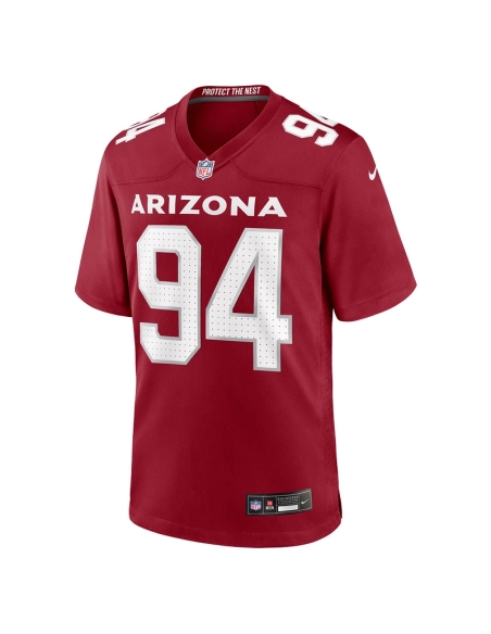 Mens Arizona Cardinals Carlos Watkins Cardinal Game Player Jersey