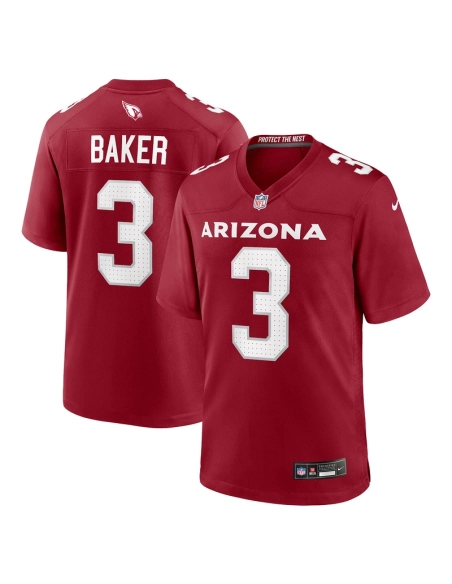 Mens Arizona Cardinals Budda Baker Cardinal Game Player Jersey