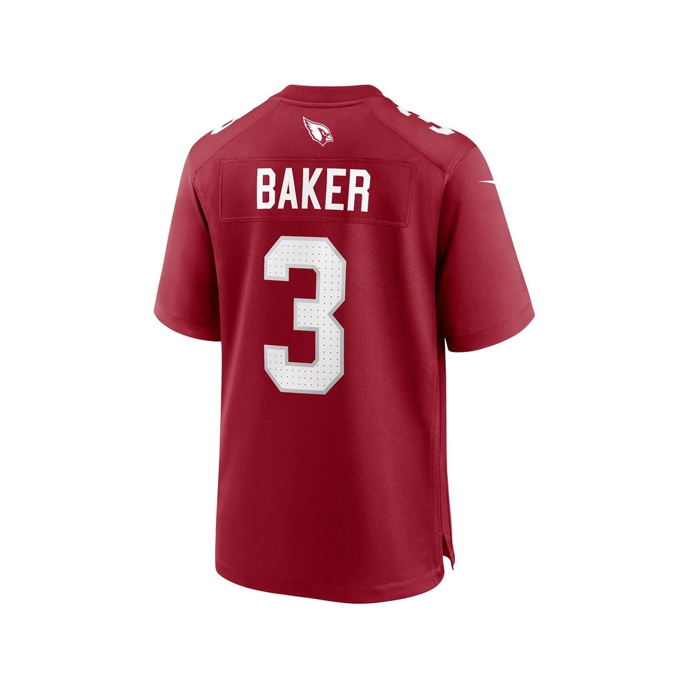 Mens Arizona Cardinals Budda Baker Cardinal Game Player Jersey