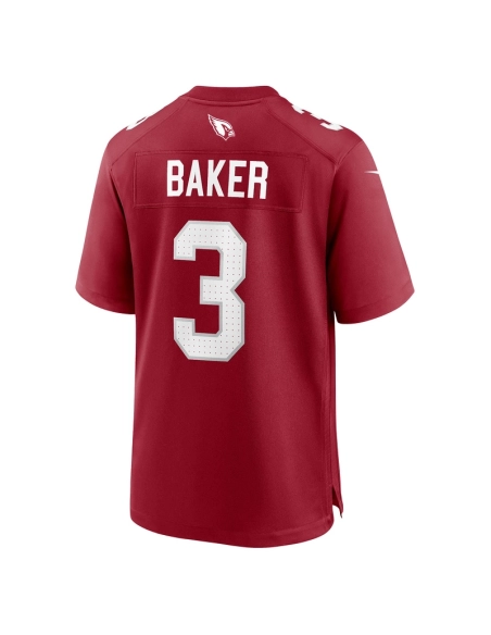 Mens Arizona Cardinals Budda Baker Cardinal Game Player Jersey