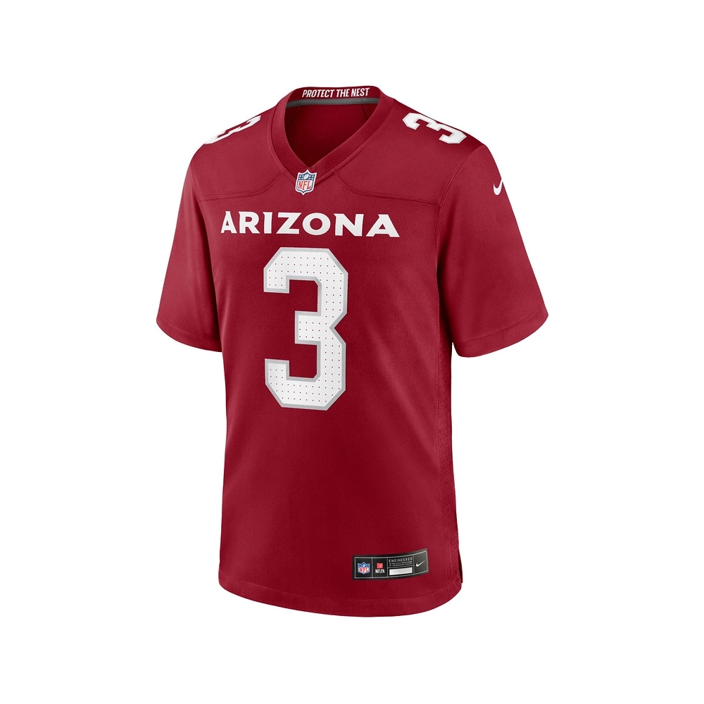 Mens Arizona Cardinals Budda Baker Cardinal Game Player Jersey